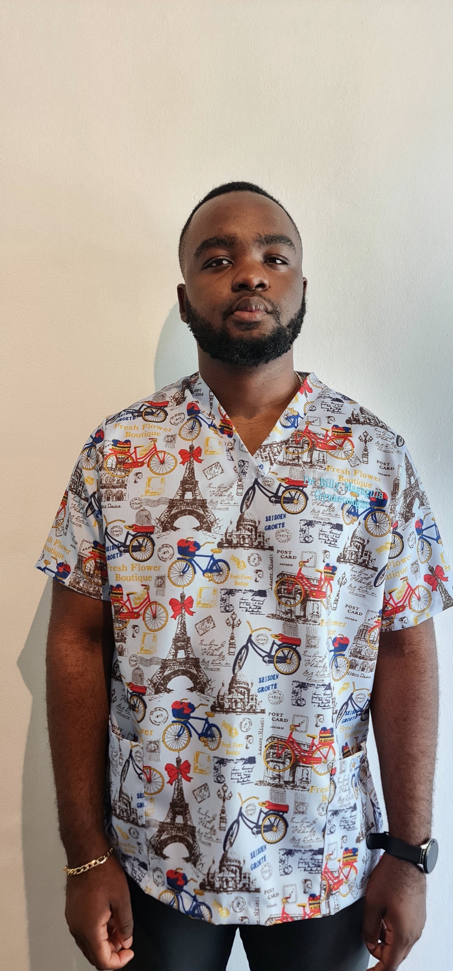 WHIMSICAL ™ UNISEX SCRUB TOP