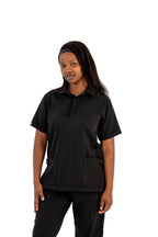 Unisex Polo Scrub Top
