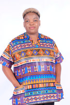 GEOMETRIC ETHNIC SCRUBS