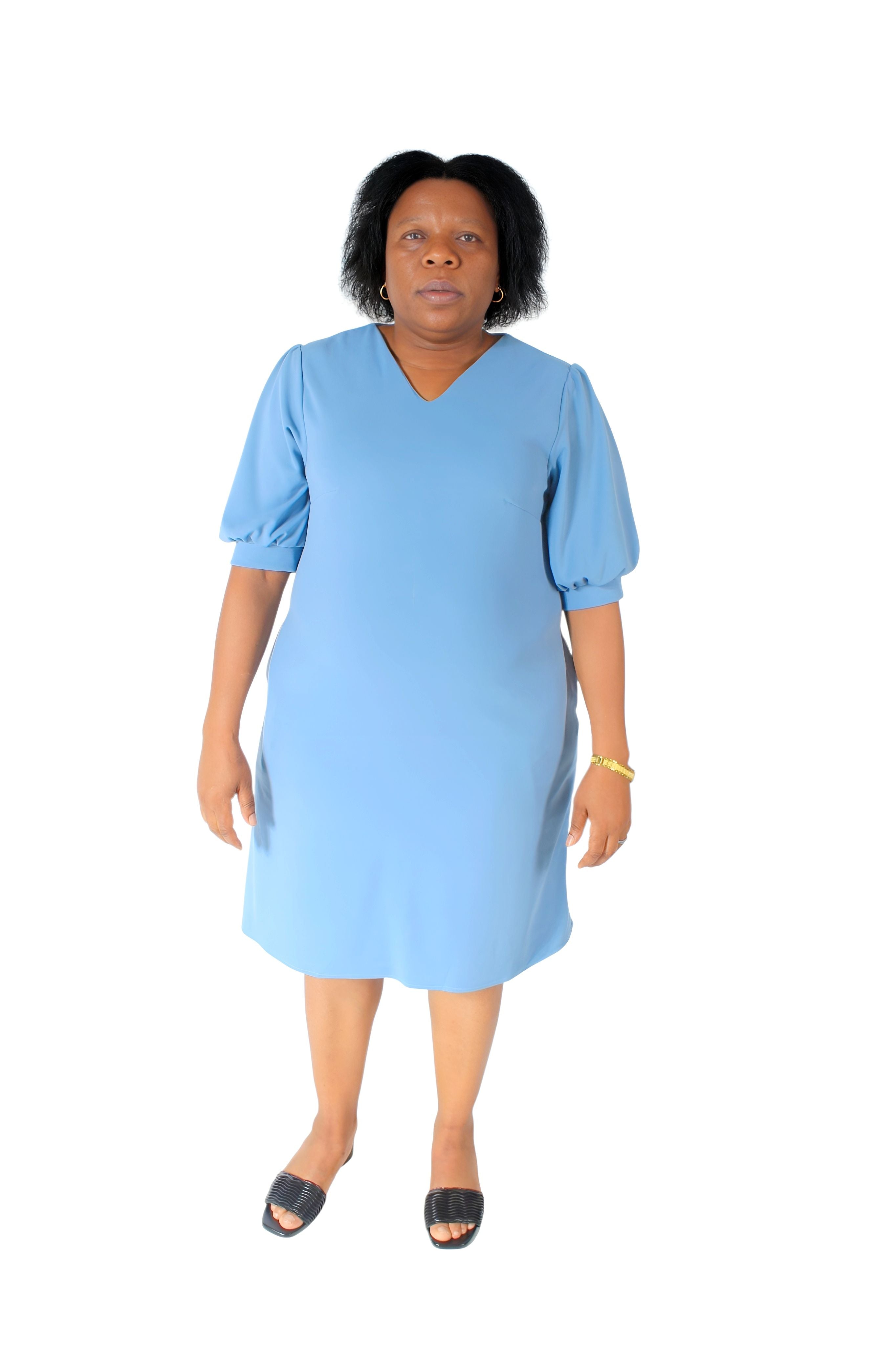 ZEEDRESS☆Puff Sleeve Dress