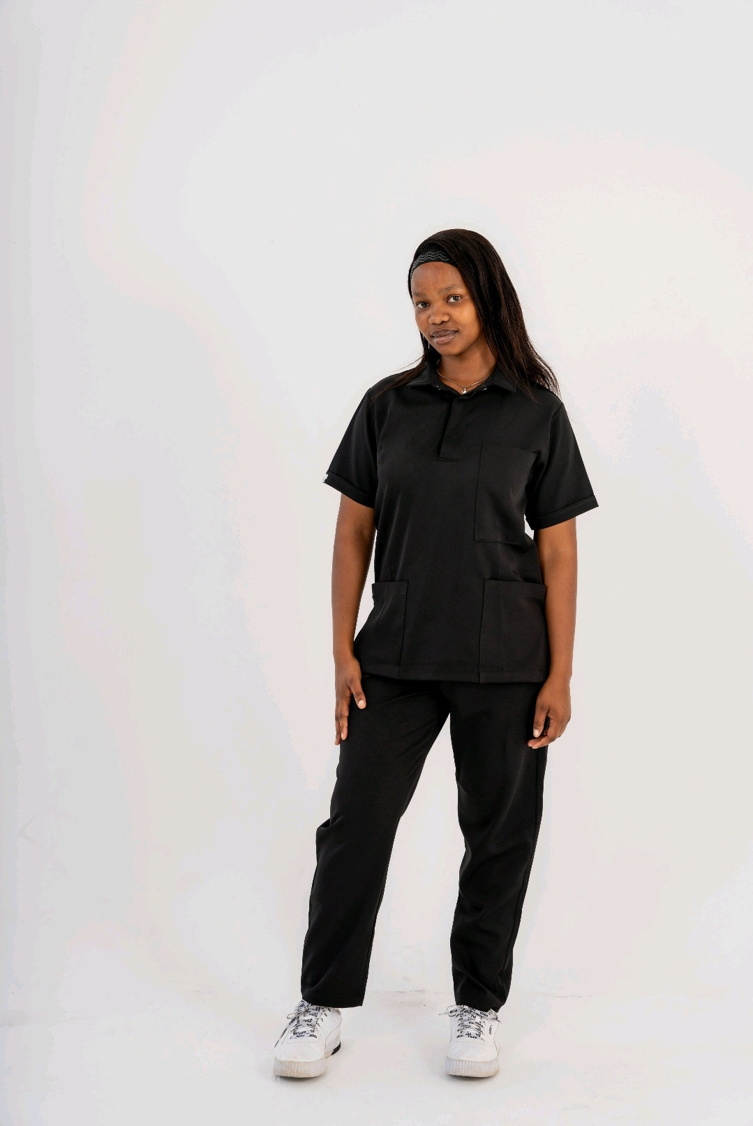 POLO-INSPIRED SCRUBS