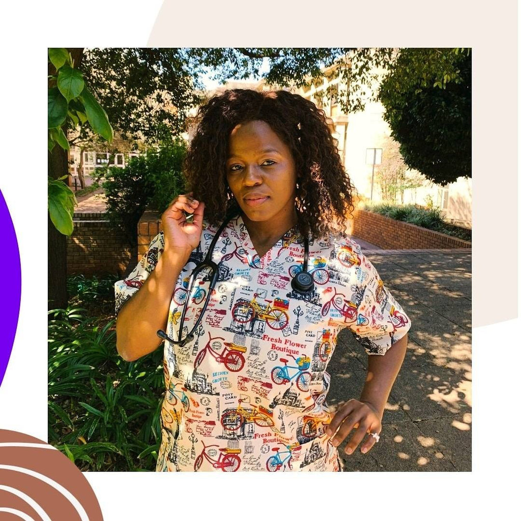 WHIMSICAL ™ UNISEX SCRUB TOP