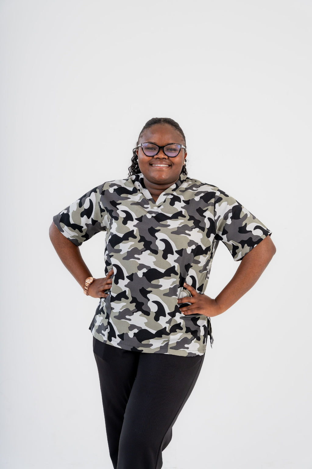 CAMOGREY ™scrubs Top Unisex