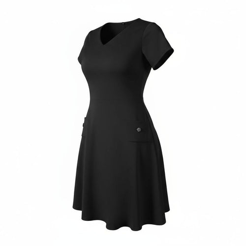 Notched classy Dress