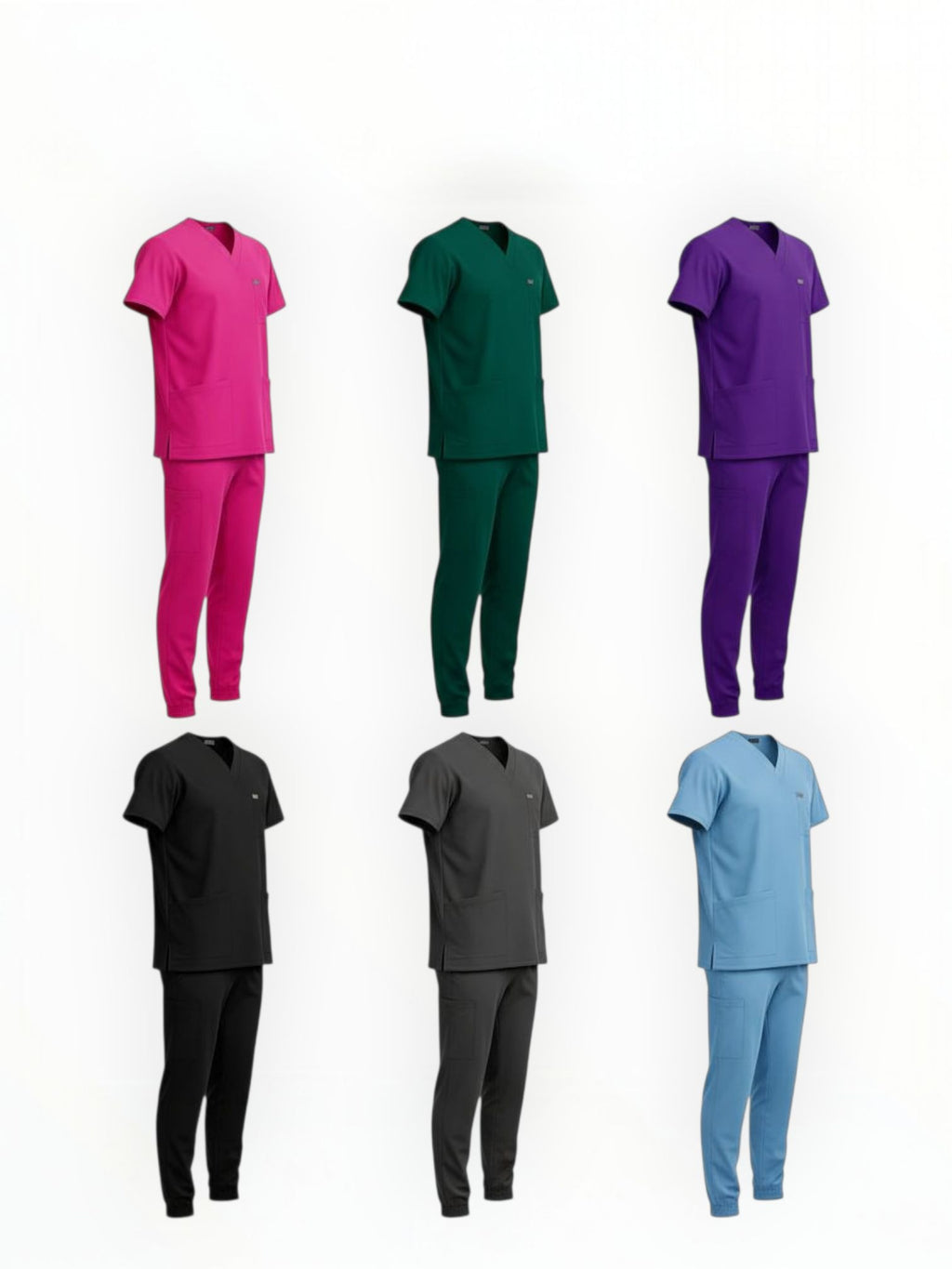 THATO™ Slim Fit Scrubs Set