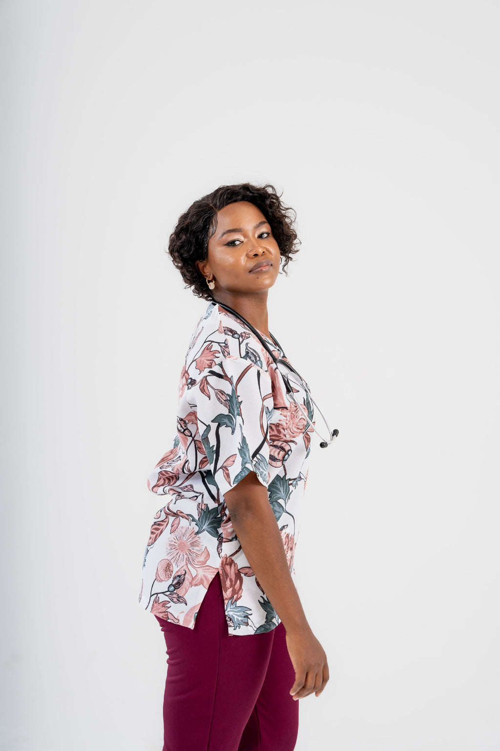 WILDFLOWERS ™ Printed Scrubs tops