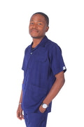 Men Utility Scrubs Top