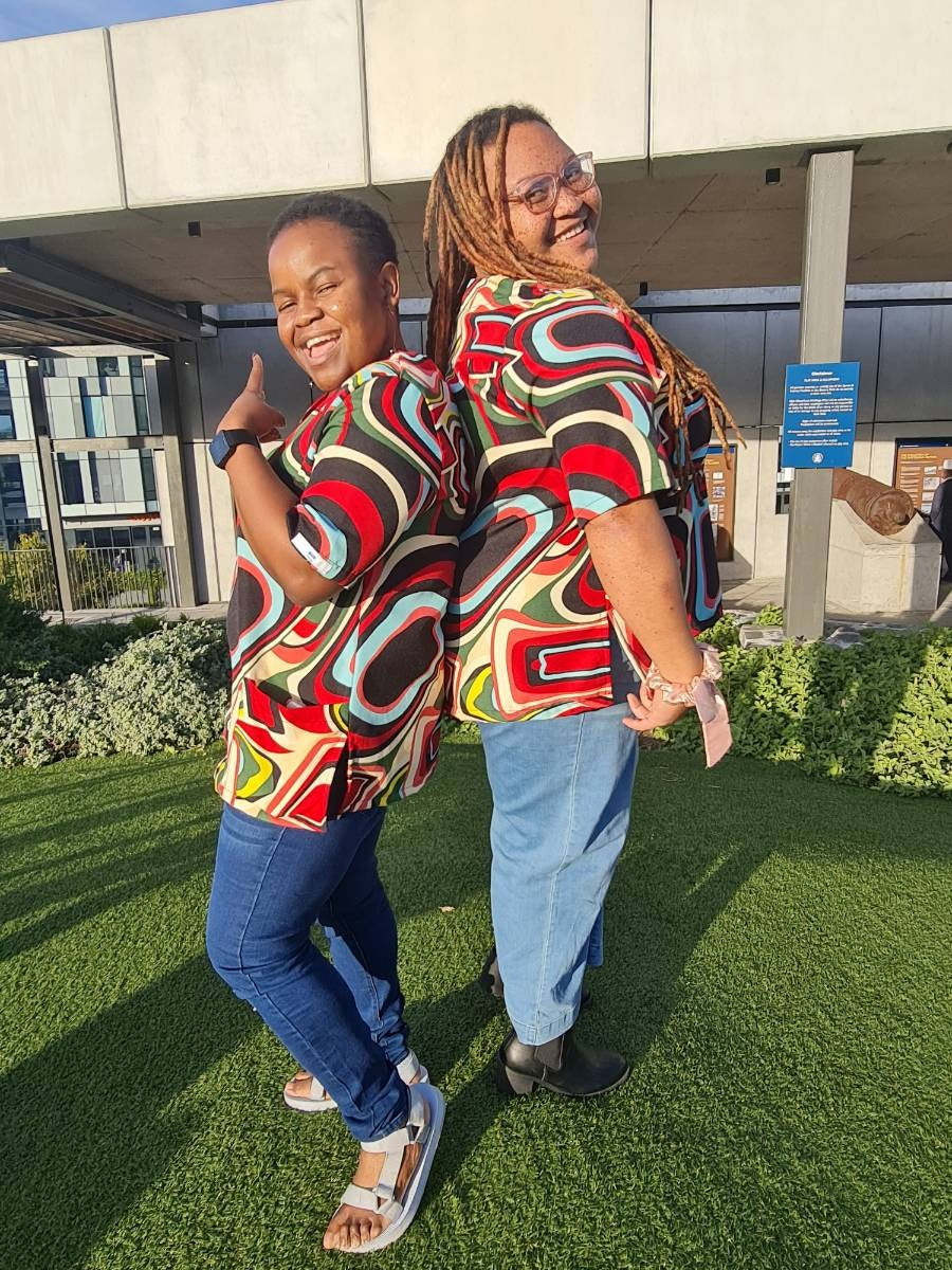 ABSTRACTION™ scrub top