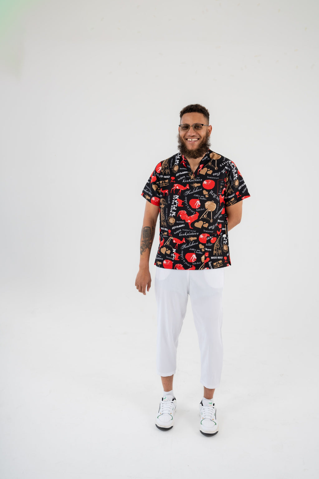 Local-lekker™Printed Scrubs tops