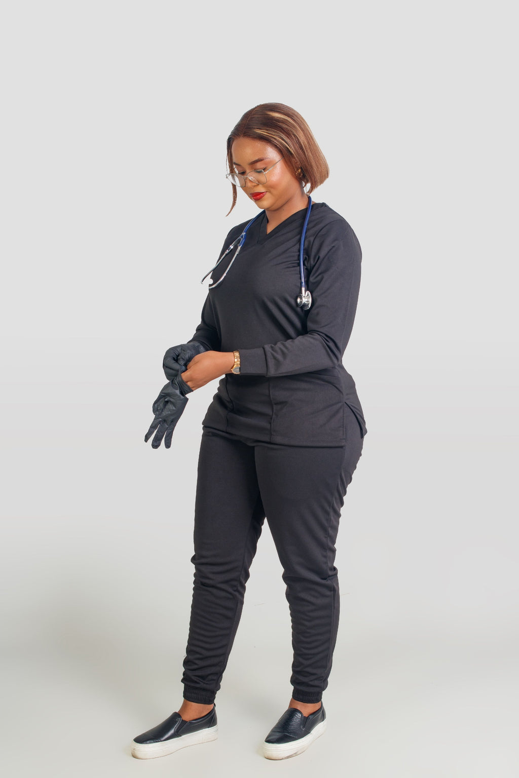 Proflex Long sleeves ☆ laddies Jogger Scrubs set