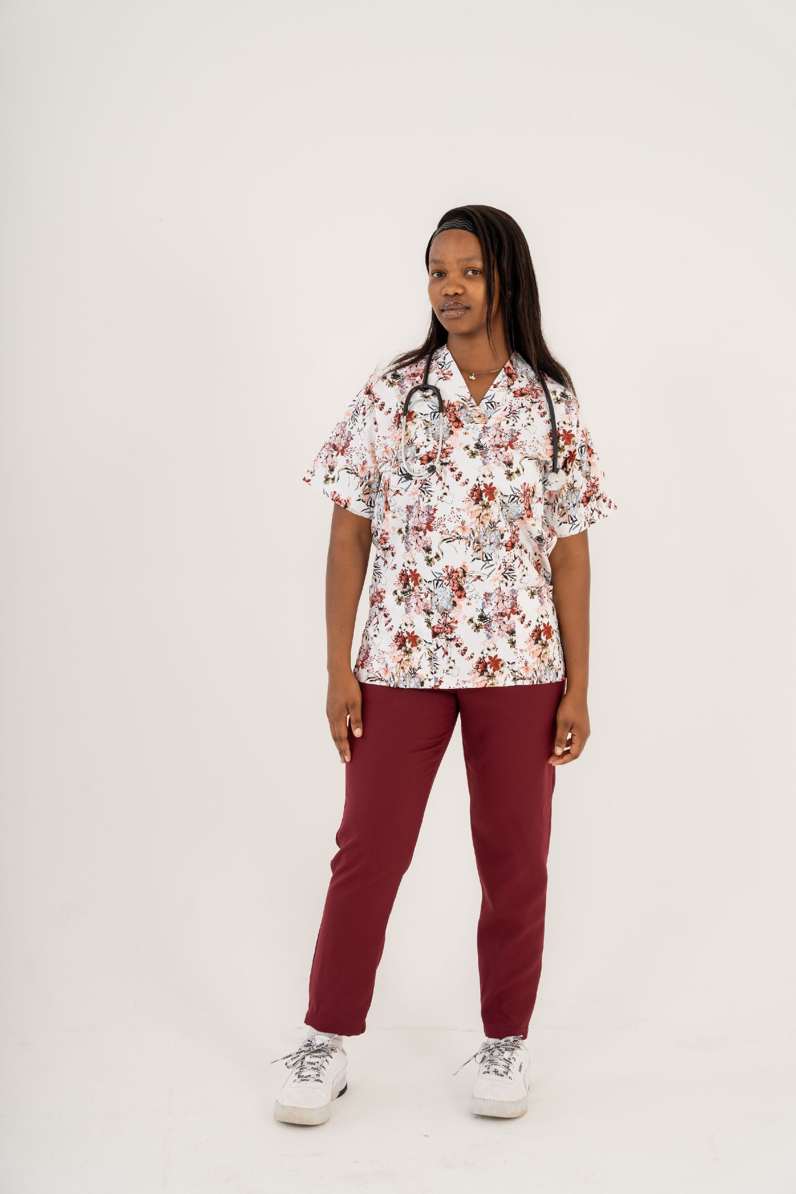 HYPE™ Stretch scrub top