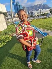 ABSTRACTION™ scrub top