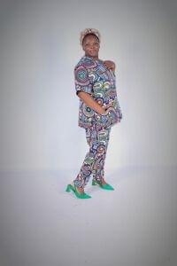 'GeoEthnic Chic' scrub top only