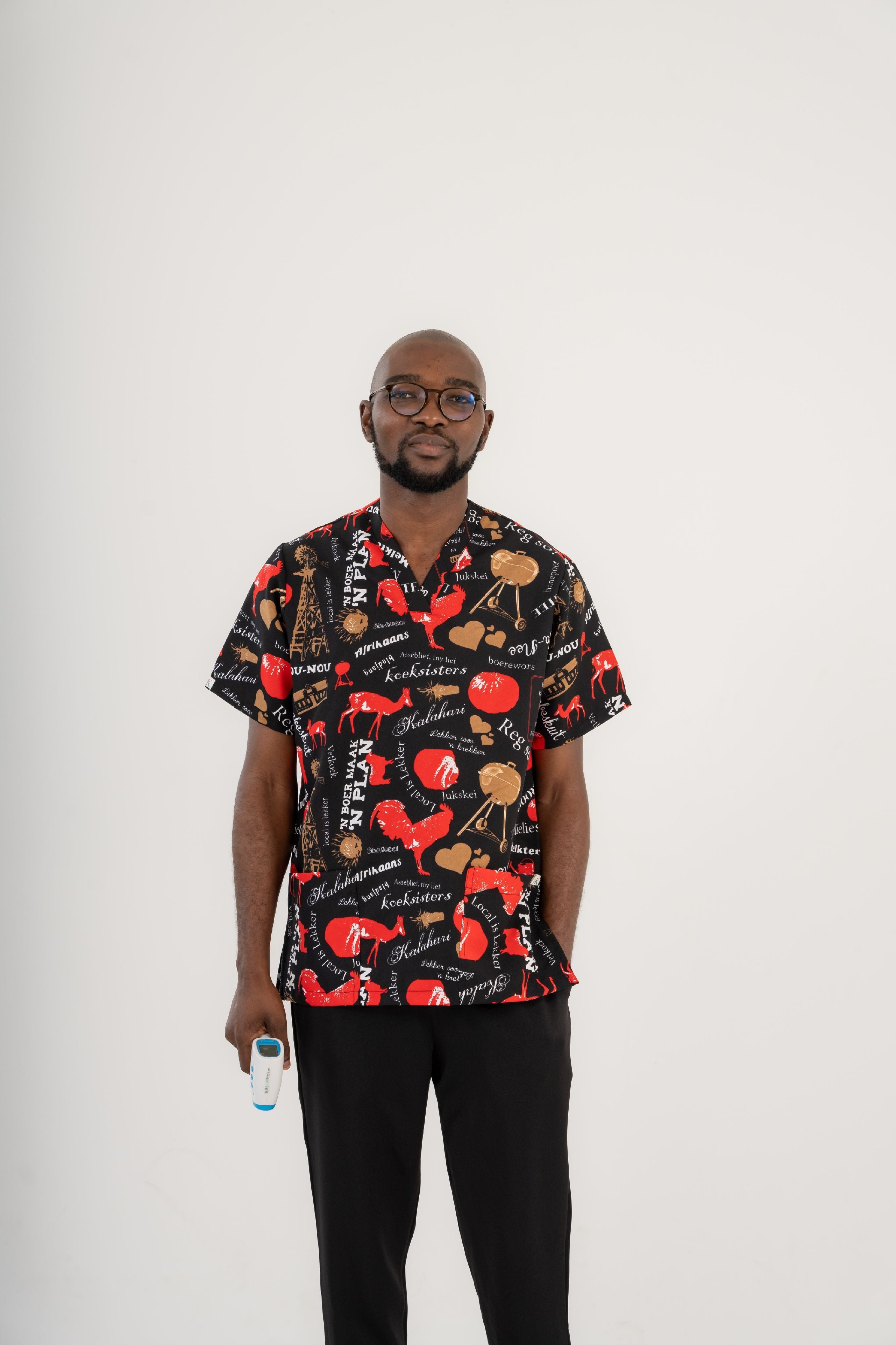 Local-lekker™Printed Scrubs tops