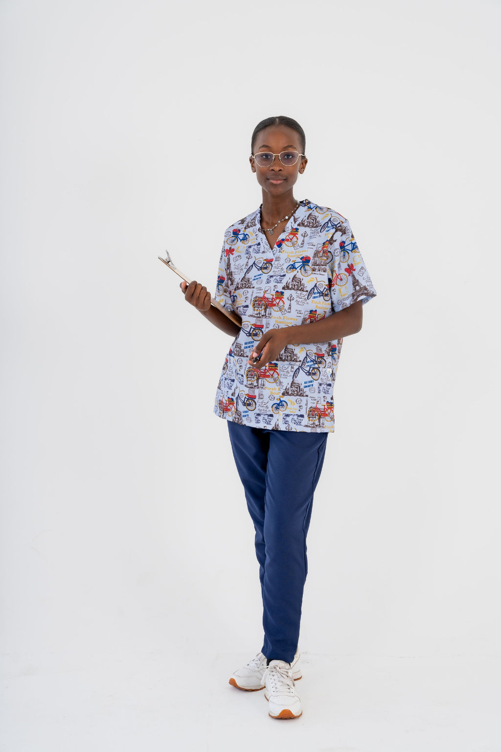 WHIMSICAL ™ UNISEX SCRUB TOP