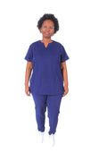 Unisex Notch-Top Scrubs Set