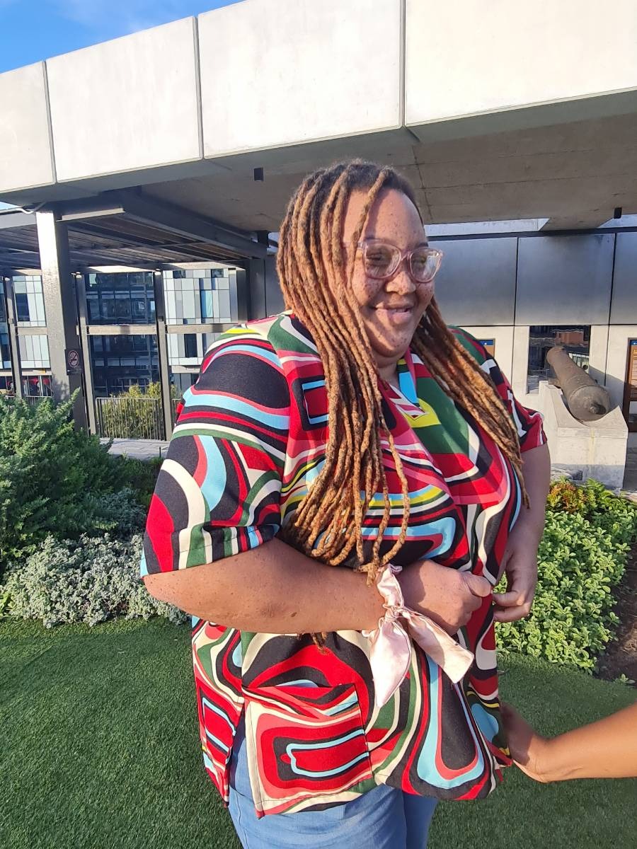 ABSTRACTION™ scrub top