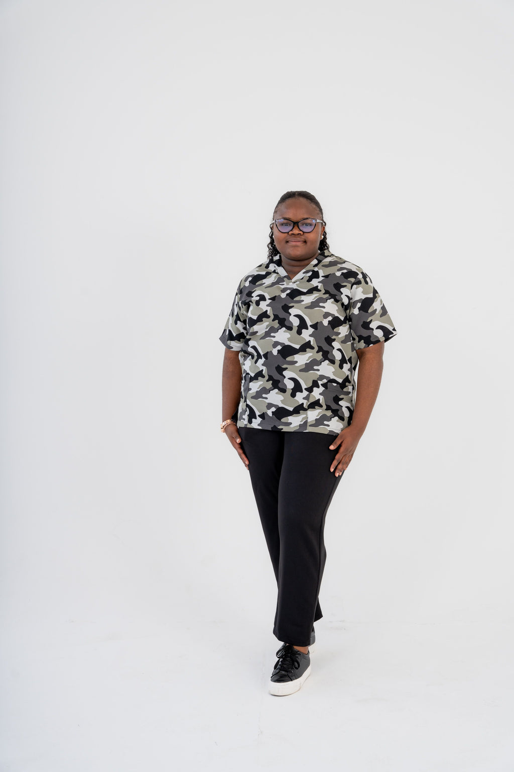 CAMOGREY ™scrubs Top Unisex