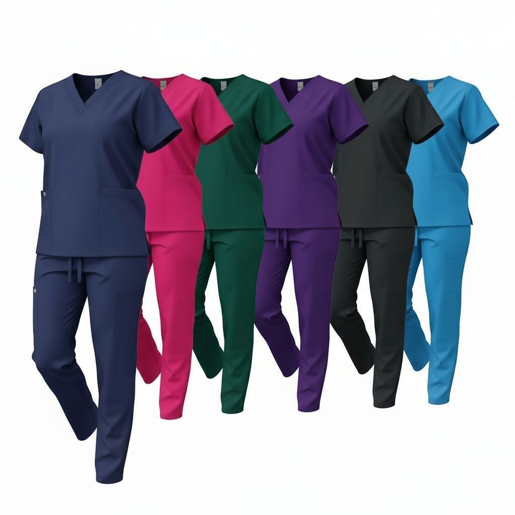 THATO™ Slim Fit Scrubs Set