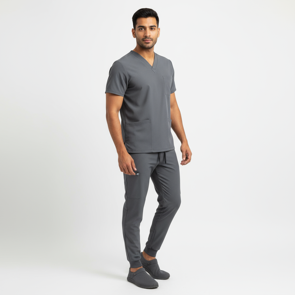 Les™ Unisex Jogger Scrubs set