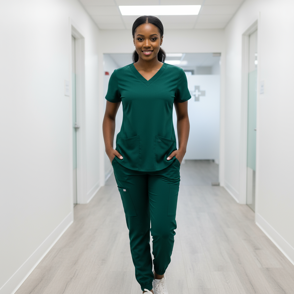 Les™ Unisex Jogger Scrubs set