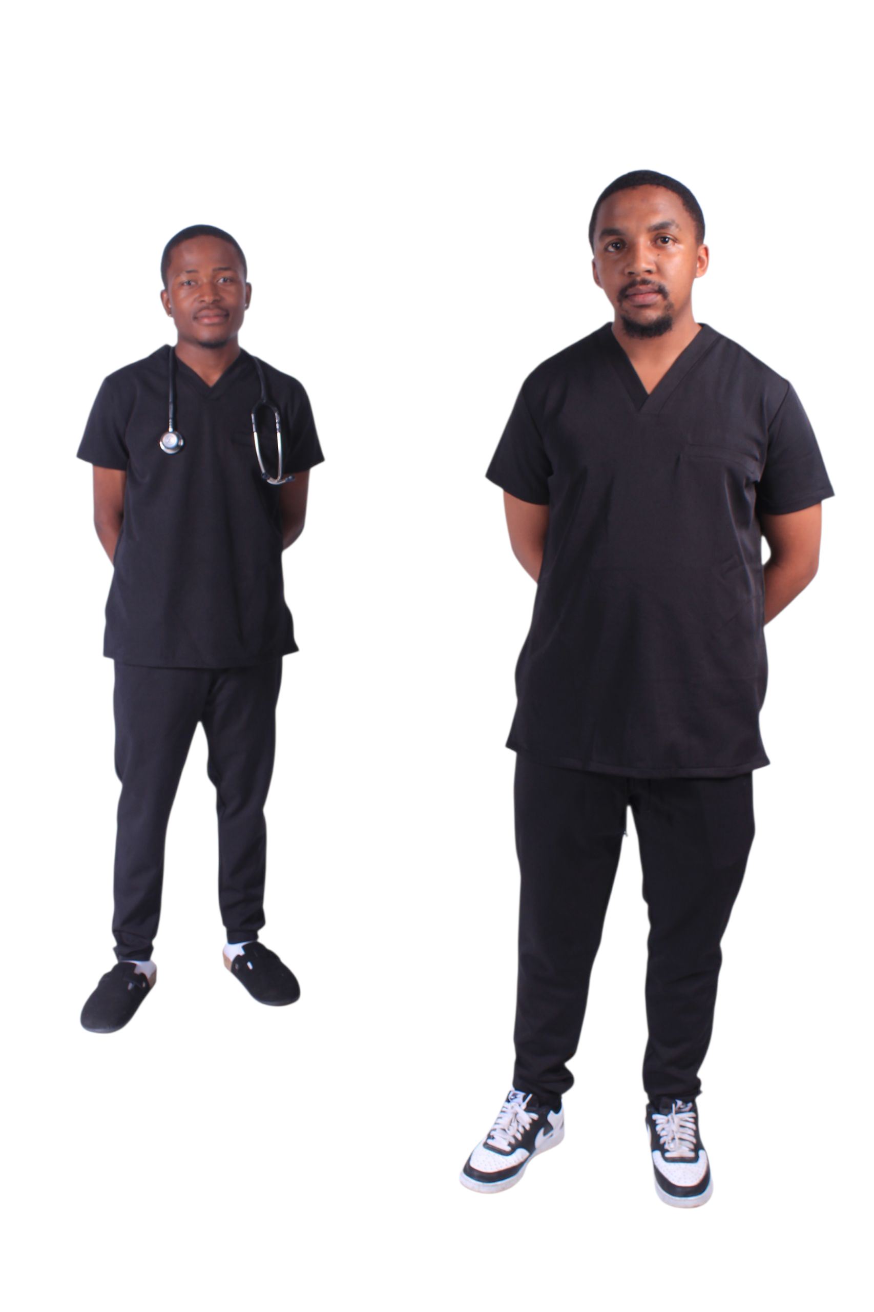 Men Fitted Scrubs Set