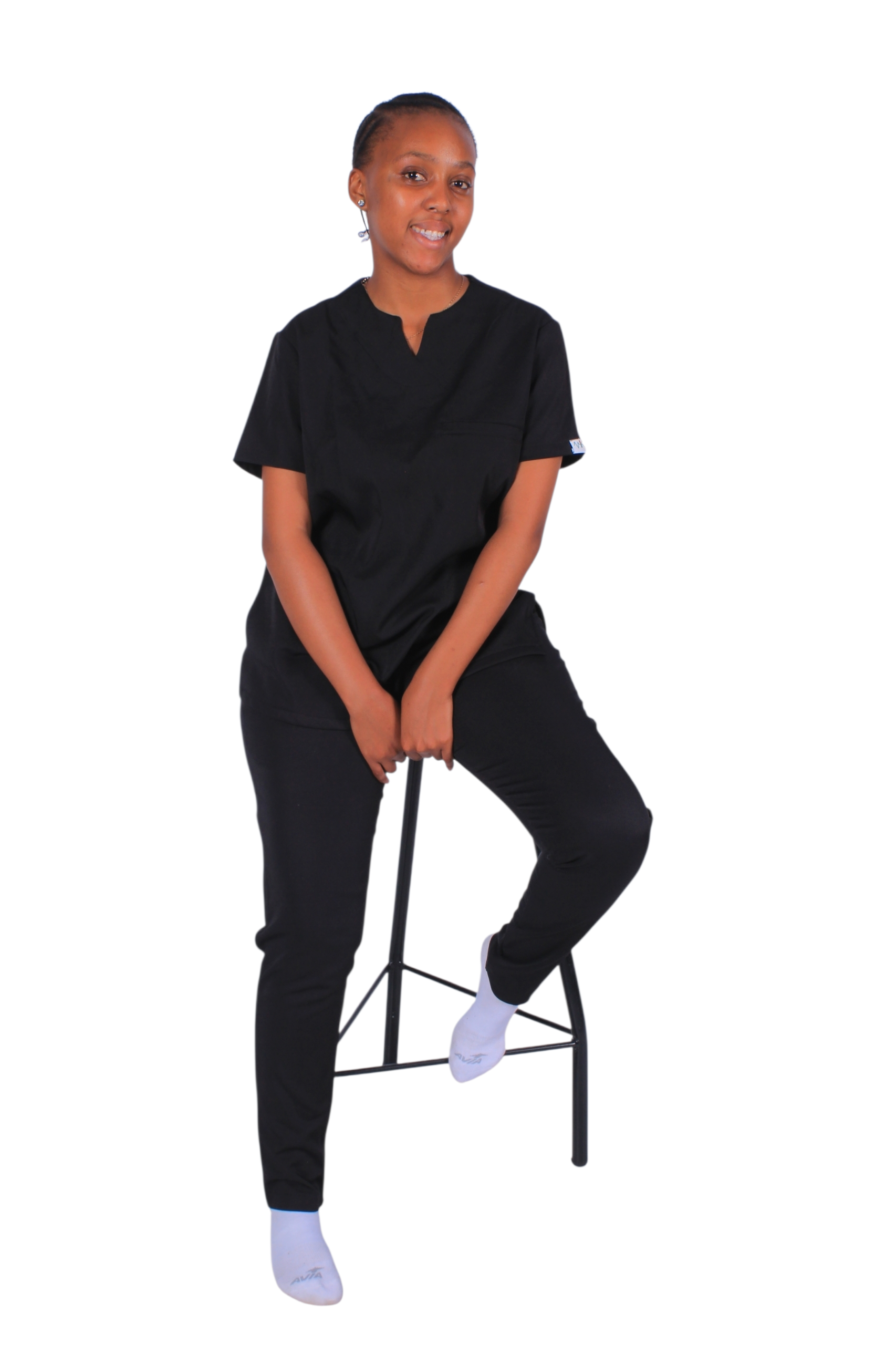 Unisex Notch-Top Scrubs Set