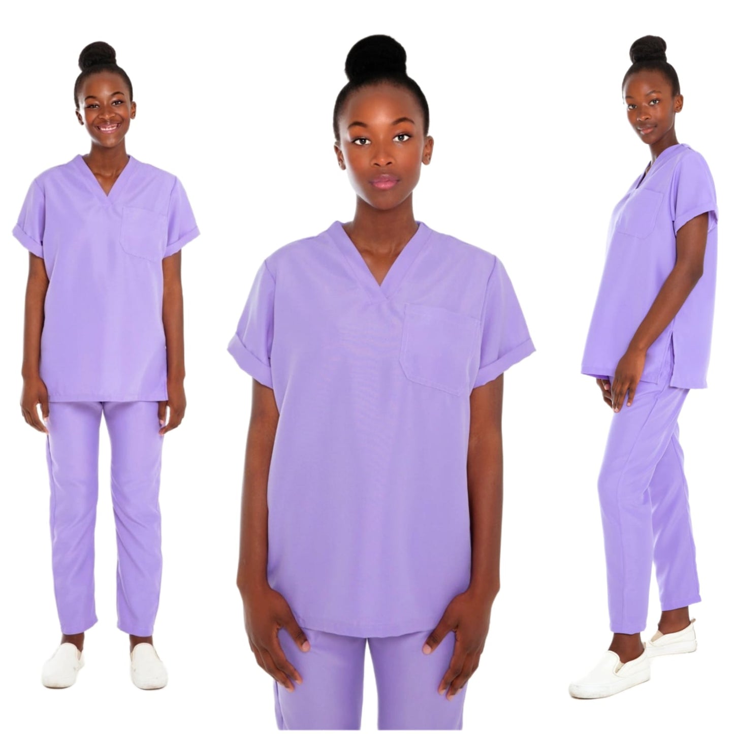 Lawender Unisex Scrubs Uniform